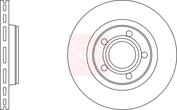 APEC Brake Disc DSK776