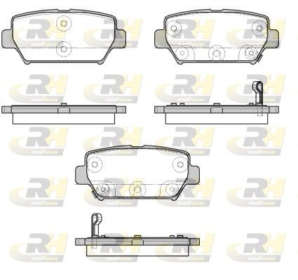 ROADHOUSE fékbetétkészlet, tárcsafék 21882.02