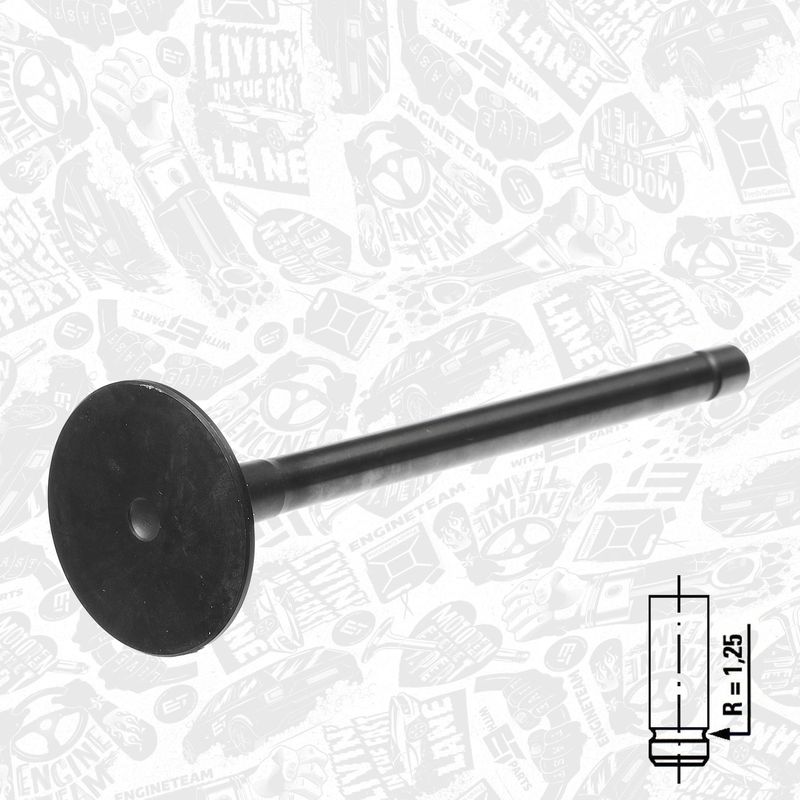 Product Image - Uitlaatklep - VE0086 - ET ENGINETEAM