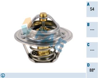 Termostato, refrigerante