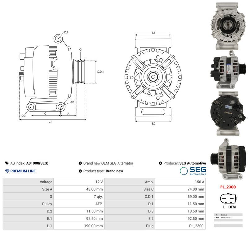 OEM код товара: 6C1T-10300-CC