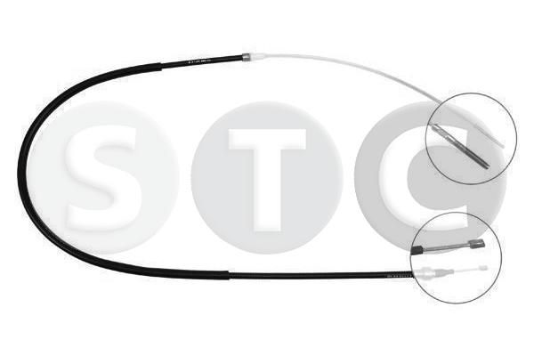 STC huzal, rögzítőfék T480214