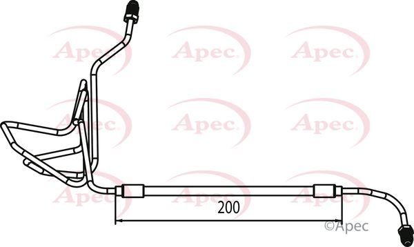 APEC Brake Hose HOS4064