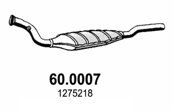 ASSO 60.0007 - Katalizatorius