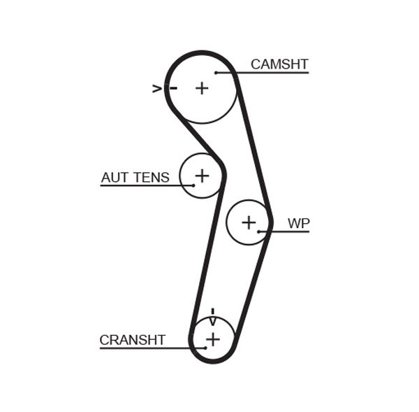 GATES K015441XS Timing Belt Kit