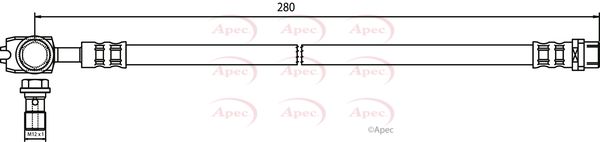 APEC Brake Hose HOS3369