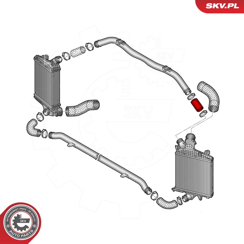 Laadimisõhu voolik, ESEN SKV 43SKV488