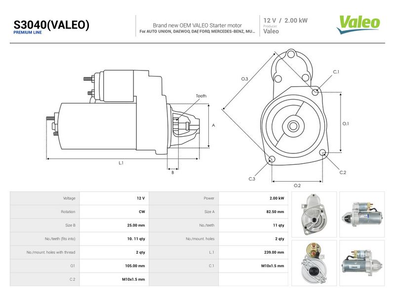 This part match OEM code: R5134510AB