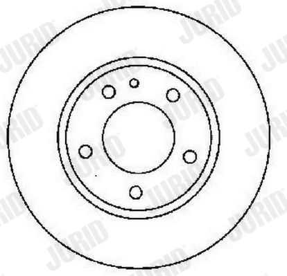 JURID 561520JC Brake Disc