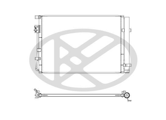 Kondensator, Klimaanlage