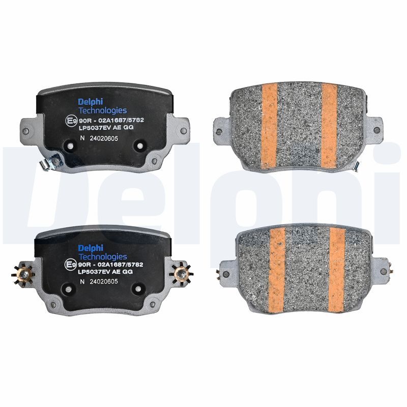 DELPHI LP5037EV Brake Pad Set, disc brake