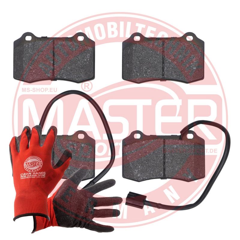 MASTER-SPORT GERMANY fékbetétkészlet, tárcsafék 13046049852N-SET-MSP