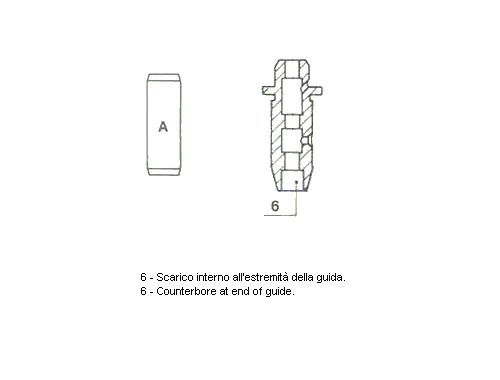 METELLI szelepvezető 01-2572