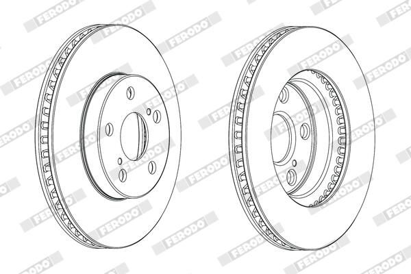 FERODO DDF1882C Brake Disc