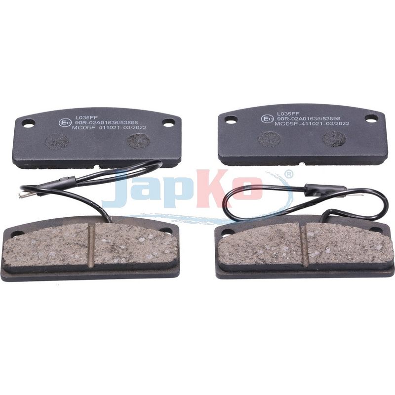 JAPKO 50MC05 - Brake Pad Set, disc brake
