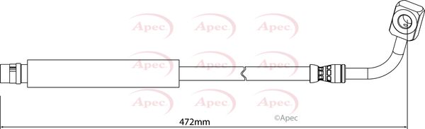 APEC Brake Hose HOS4168