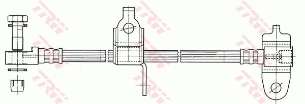 Гальмівний шланг, Trw PHD990