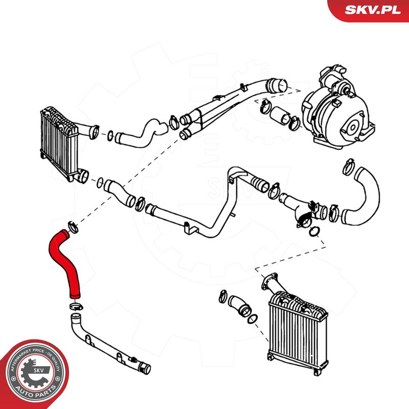 Laadimisõhu voolik, ESEN SKV 24SKV193