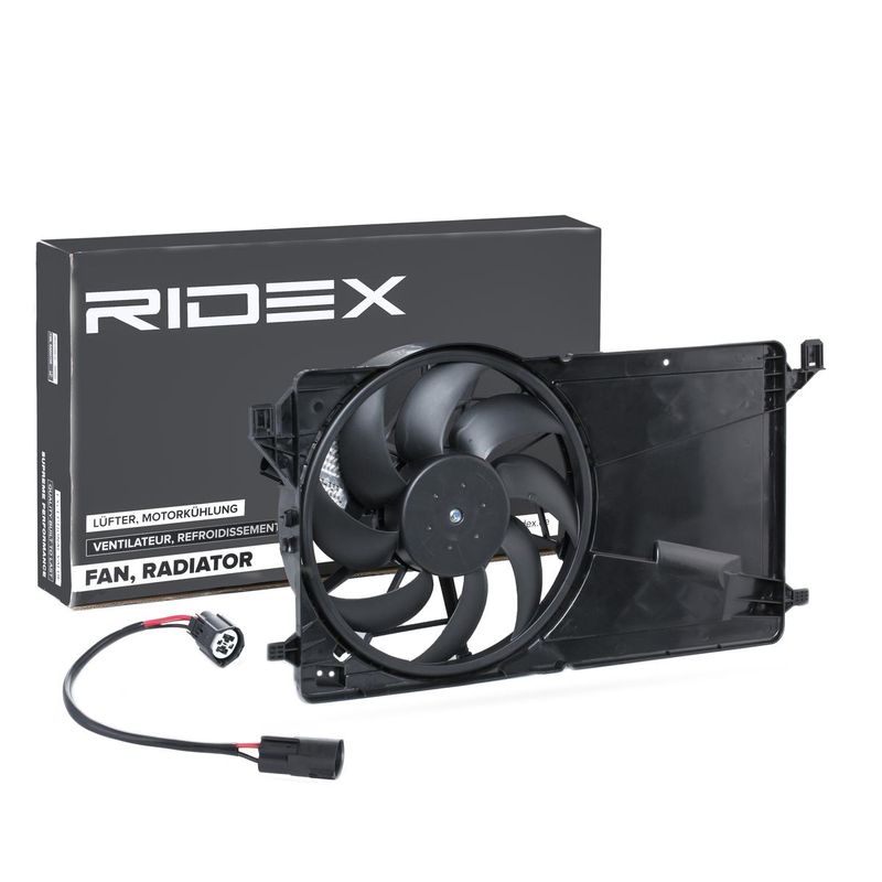 вентилатор, охлаждане на двигателя RIDEX