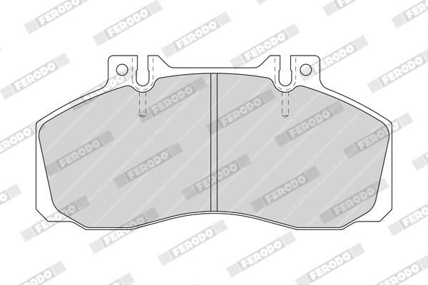 FERODO FVR1522 Brake Pad Set, disc brake