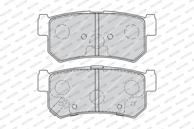 Plaquettes+de+frein+à+disque FERODO FDB1937