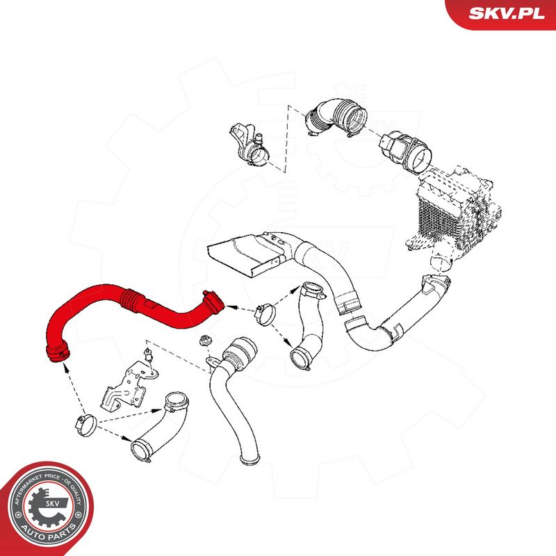 Laadimisõhu voolik, ESEN SKV 43SKV045