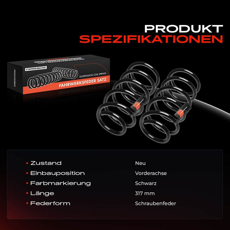 Frankberg 5481FB0008245 Suspension Spring