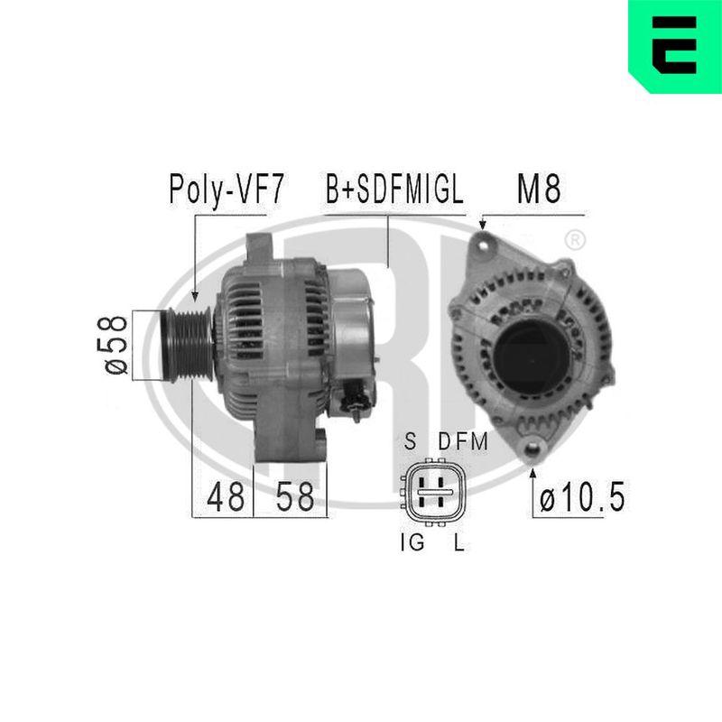 Генератор, Era 210577A