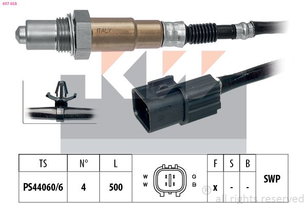 KW lambdaszonda 497 658