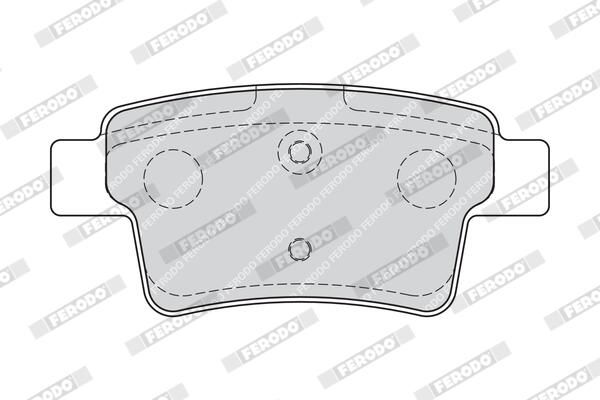 FERODO FDB1973 Brake Pad Set, disc brake