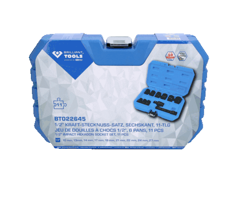 KS TOOLS BT022645 Power Socket Set