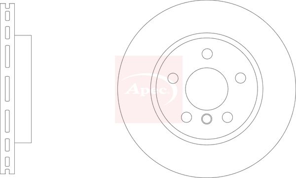 APEC Brake Disc DSK3308