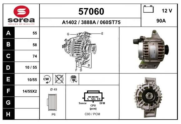 EAI generátor 57060
