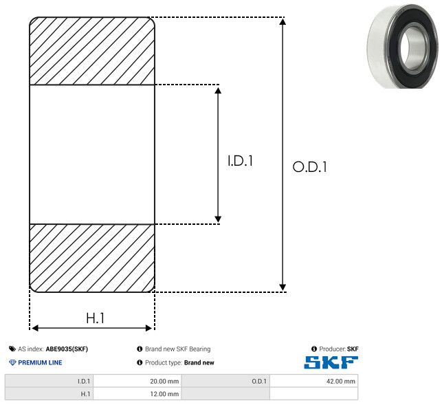 AS-PL ABE9035(SKF) Bearing