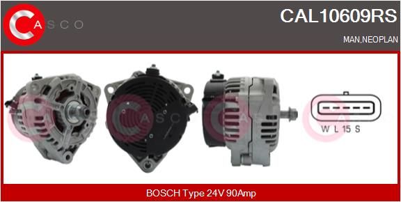 generátor CAL10609RS