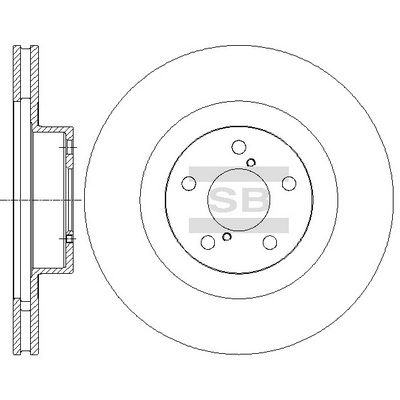 Гальмівний диск, Hi-Q SD4701