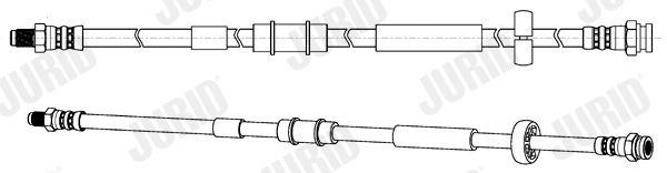 JURID fékcső 172984J