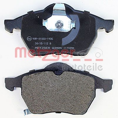 METZGER 1170098 Brake Pad Set, disc brake