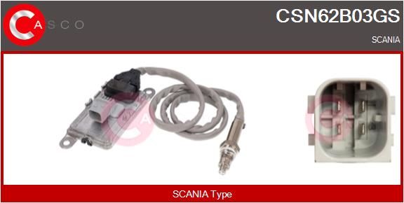 NOx-senzor, vstřikování močoviny CSN62B03GS