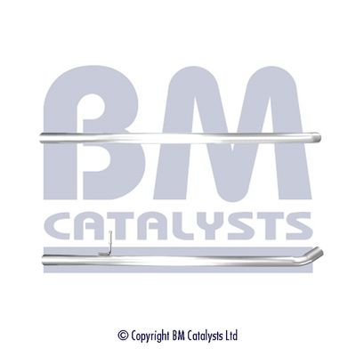 BM CATALYSTS kipufogócső BM50522
