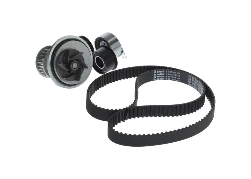 Veepump + hammasrihmakomplekt, BOSCH 1 987 945 348