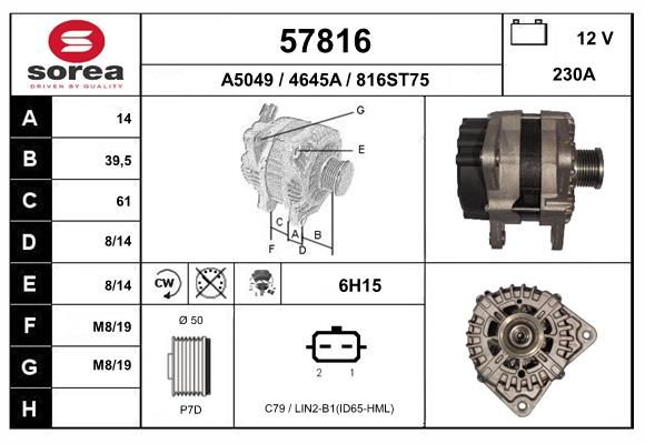 GENERATOR EAI 57816