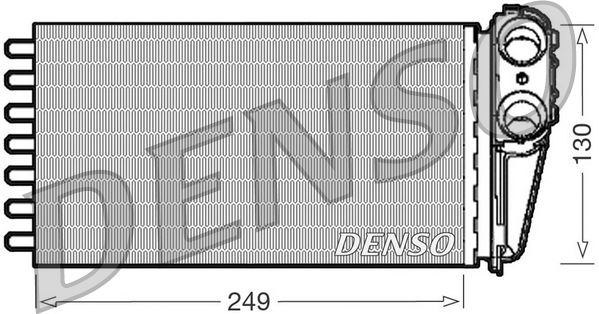DENSO Hőcserélő, belső tér fűtés DRR21001