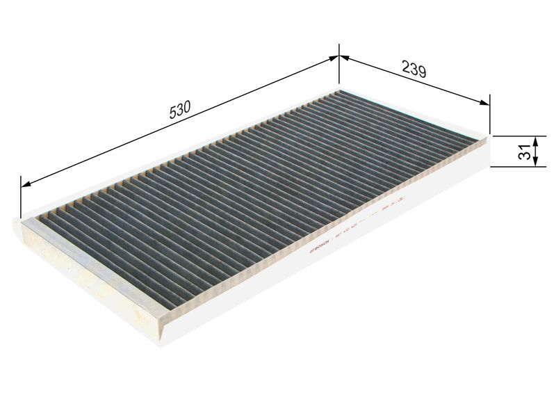 BOSCH 1 987 432 425 Filter, cabin air