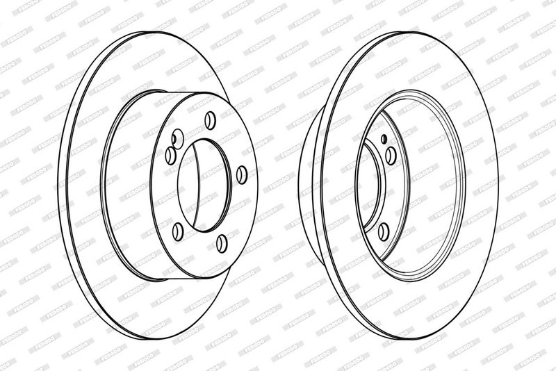 Disque+de+frein FERODO DDF1976C