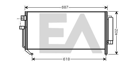 Condensador, aire acondicionado