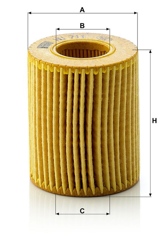 Õlifilter, MANN-FILTER HU 711 x