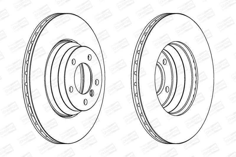 Disc frana 562395CH-1 CHAMPION