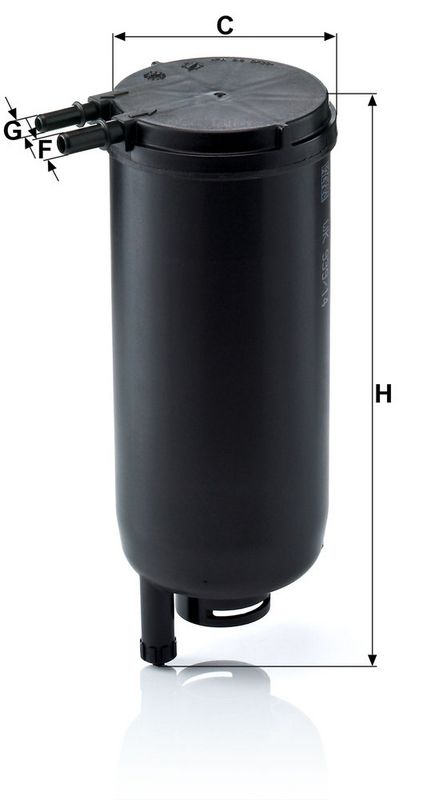 Filtru combustibil WK 939/14 x MANN-FILTER
