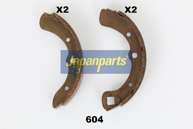 GF-604AF JAPANPARTS Kit ganasce freno 
